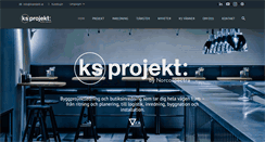 Desktop Screenshot of ksprojekt.se