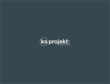 Tablet Screenshot of ksprojekt.se